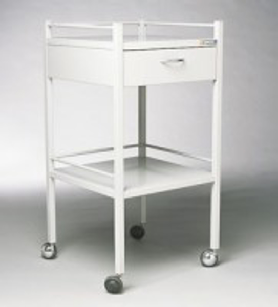 Picture of Trolley Epoxy 1-Drawer 49x49cm Axis Health