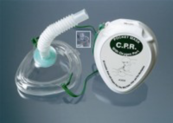 Picture of Pocket Mask with Oxygen Port GaleMed