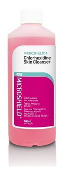Picture of Microshield 4 Chlorhexidine Surg. Handwash 500mL