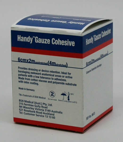 Picture of Handygauze Cohesive Bandage 6cm x 2m