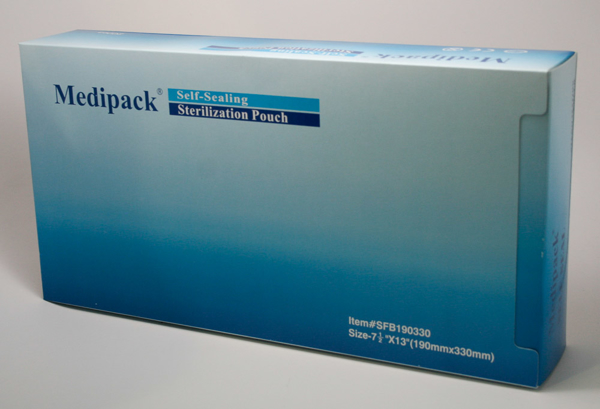 Picture of Autoclave Pouch 190 x 330mm Medipack 200s