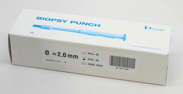 Picture of Biopsy Punch 2mm Stiefel 10s