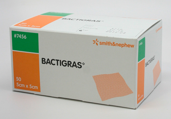 Picture of Bactigras 5x5cm 50s
