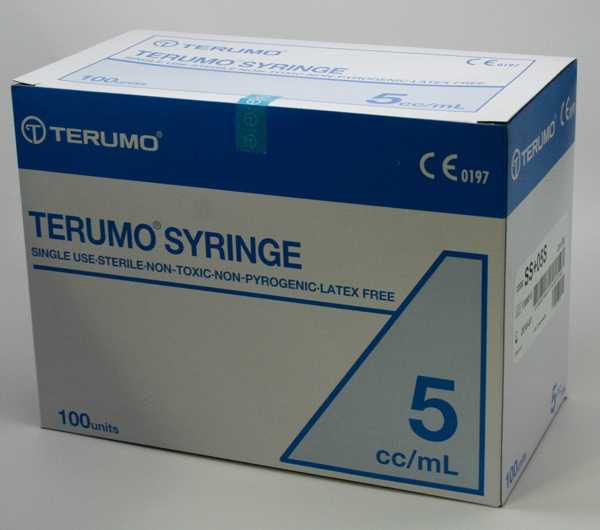 Picture of Syringe 5mL Luer Slip Terumo 100s