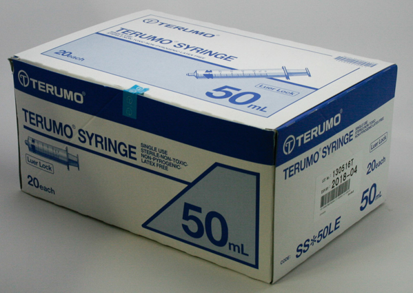 Picture of Syringe 50mL Luer Lock Terumo Each