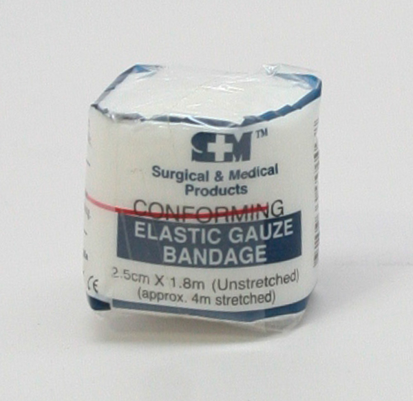 Picture of Bandage Conforming 2.5cm Elastic S+M 12s