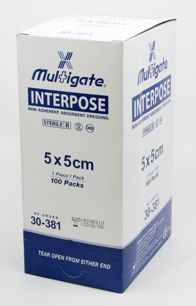 Picture of Interpose Non-Adherent 30-381 5x5cm 100s