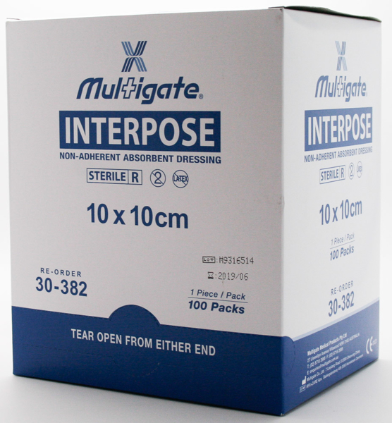 Picture of Interpose Non-Adherent 30-382 10x10cm 100s