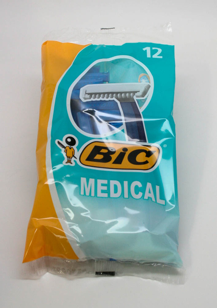 Picture of Razor Blue Bic Medical 12s