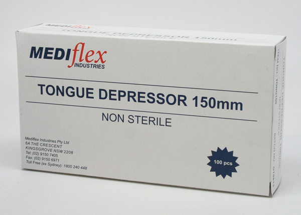Picture of Tongue Blades Mediflex 100s