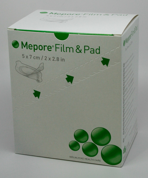 Picture of Mepore Film+Pad 5x7cm Oval 85s