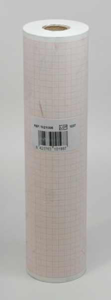 Picture of ECG Paper Delta 60+ Red 210mm 30m Roll