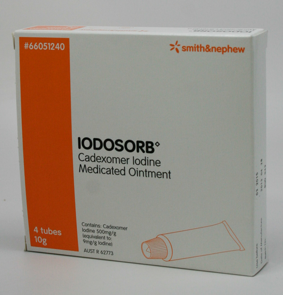 Picture of Iodosorb Ointment 10g Tubes 4s