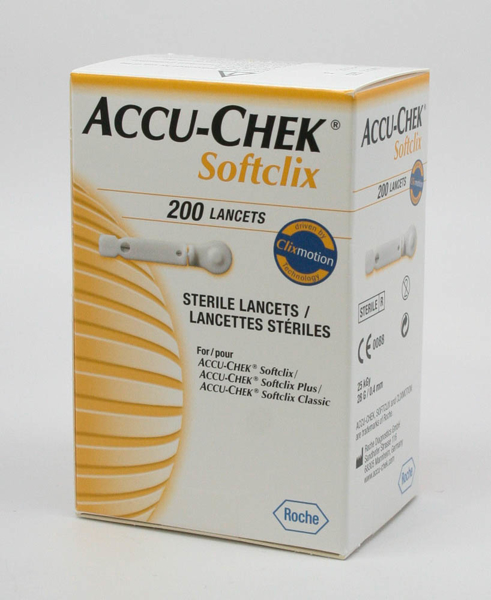 Picture of Lancet Accu-Chek Softclix II 200s