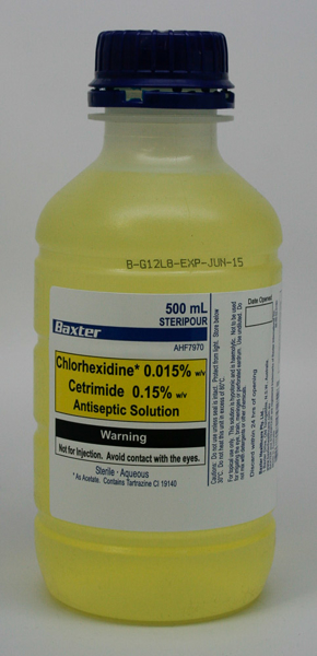 Picture of Chlorhexidine 0.015% + Cetrimide AHF7970 500mL