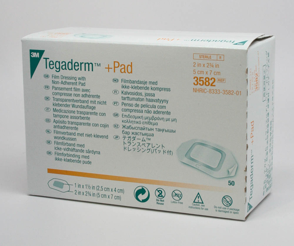 Picture of Tegaderm+Pad Island 3M 3582 5 x 7cm 50s