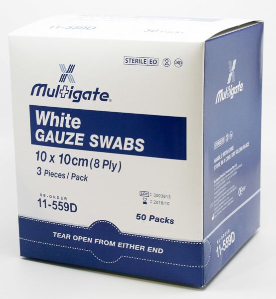 Picture of Gauze Swab Multigate 11-559D 10cm 50x3s