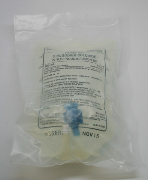 Picture of Saline 0.9% IV Bag K690521 500mL