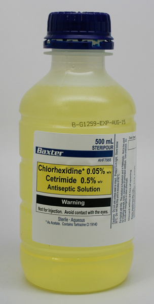 Picture of Chlorhexidine 0.05% + Cetrimide 0.5% AHF7988 500mL