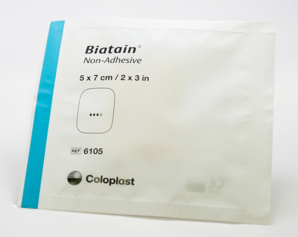 Picture of Biatain Foam Non-Adhesive 5x7cm 10s