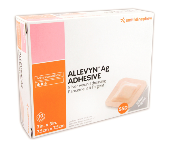 Picture of Allevyn Ag Adhesive 7.5x7.5cm 10s