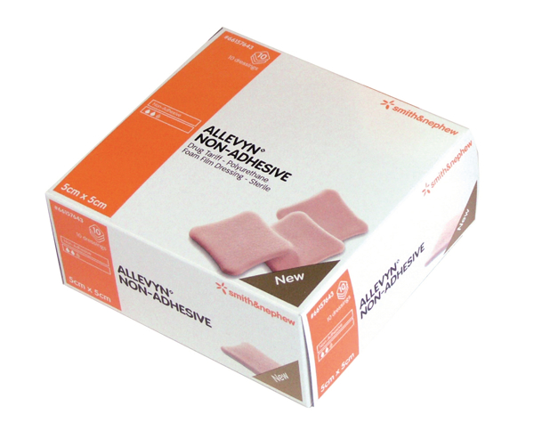 Picture of Allevyn Ag Non-Adhesive 5x5cm 10s