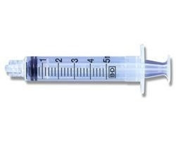 Picture of Syringe 5mL Luer Lock BD Plastipak 100s