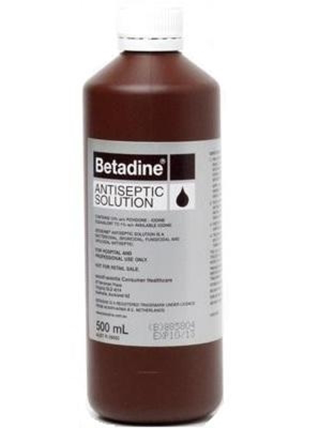 Picture of Betadine Antiseptic 500mL