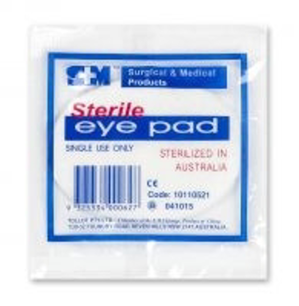 Picture of Eye Pad Sterile Non-Woven S+M 50s