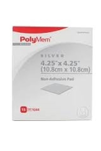 Picture of Polymem Silver Non-Adhesive 10x10cm 15s