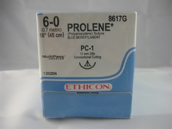 Picture of Suture Prolene 6/0 13mm 12s 8617G