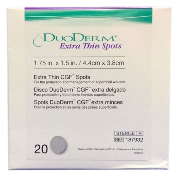 Picture of Duoderm Extra Thin 40mm Spots 10s