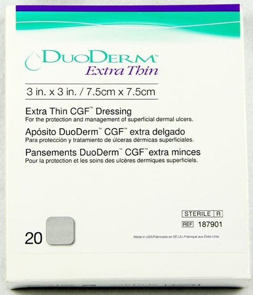 Picture of Duoderm Extra Thin 7.5x7.5cm 5s