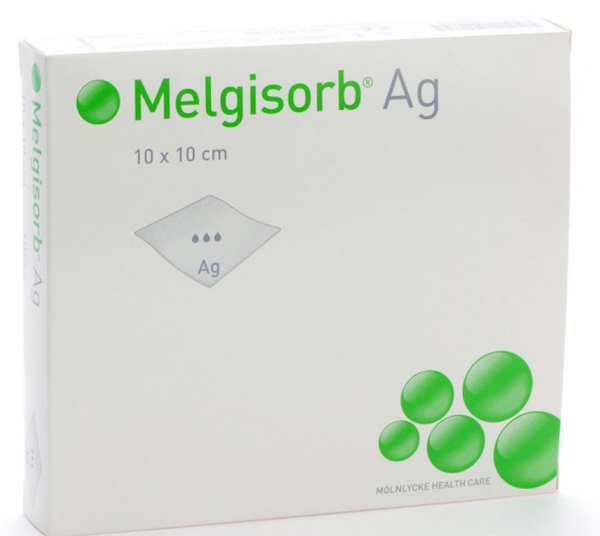 Picture of Melgisorb AG 10x10cm 10s
