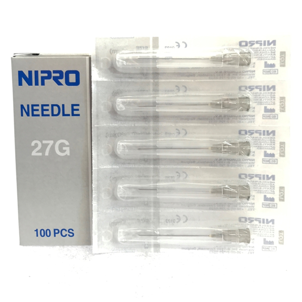 Picture of Needles 27G x 1 1/4" Nipro 100s