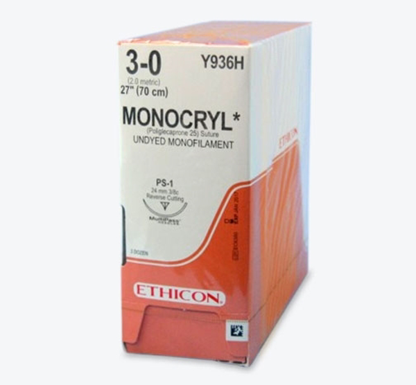 Picture of Suture Monocryl 3/0 24mm 36s Y936H
