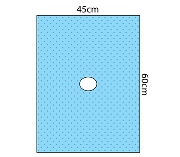 Picture of Drape Impervious Oval Aperture 35-128 45x60cm 120s