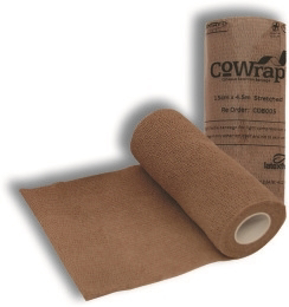 Picture of CoWrap Cohesive Bandage 10cm Tan