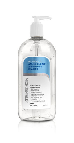 Picture of Microshield Angel Clear AntimicrobialHandGel 500mL