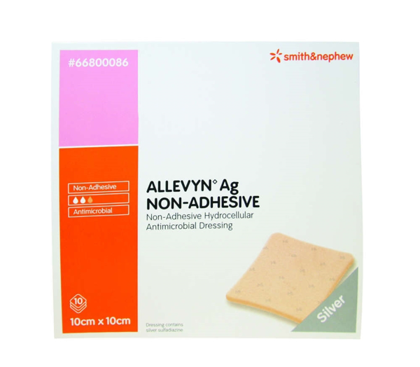 Picture of Allevyn Ag Non-Adhesive 10x10cm 10s