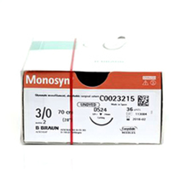 Picture of Suture Monosyn 3/0 24mm Undyed 36s C0023215