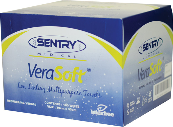 Picture of Verasoft Towel Wipes 30 x 35cm 100s