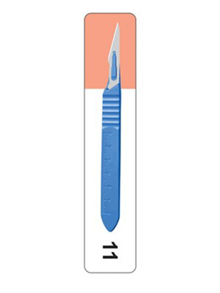 Picture of Scalpel Blade & Handle #11 InHealth 10s