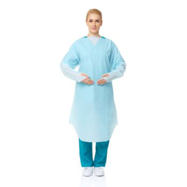 Picture of Gown Isolation PrimeOn Thumb Loop Blue 15s