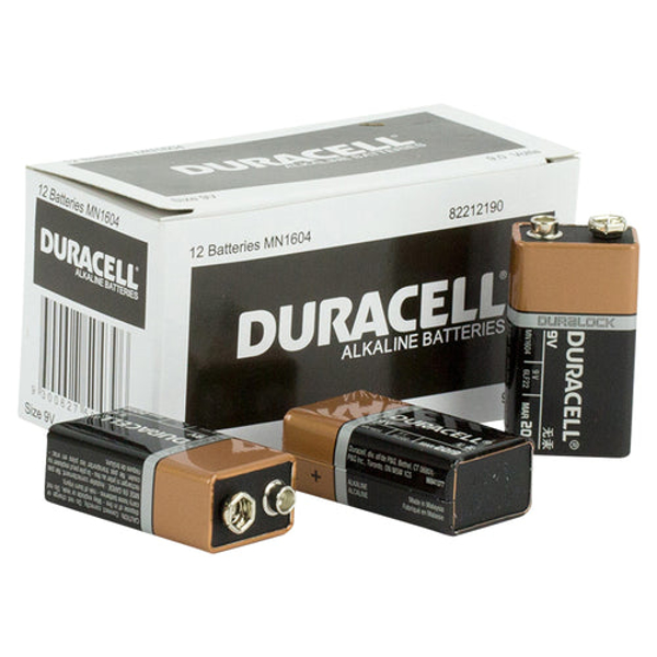 Picture of Battery Duracell Coppertop 9V Alkaline 12s