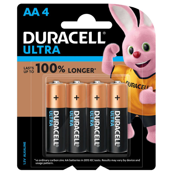 Picture of Battery Duracell Ultra AA 1.5V Alkaline 4s