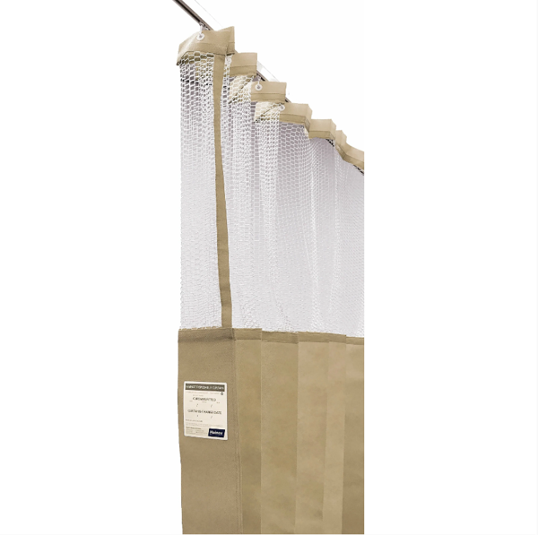 Picture of Curtain Disp with Mesh 7.5 x 2.3m Latte Haines 5s