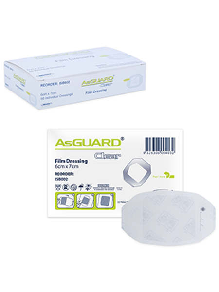 Picture of Asguard Clear Film 6x7cm 50s