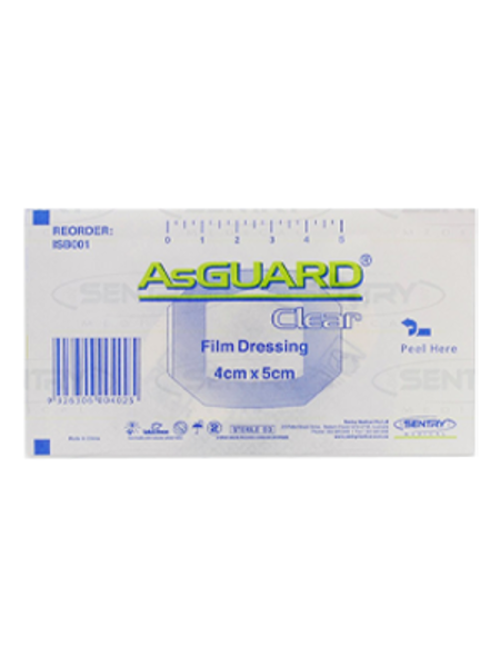 Picture of Asguard Clear+ Film Island Dressing 4x5cm 50